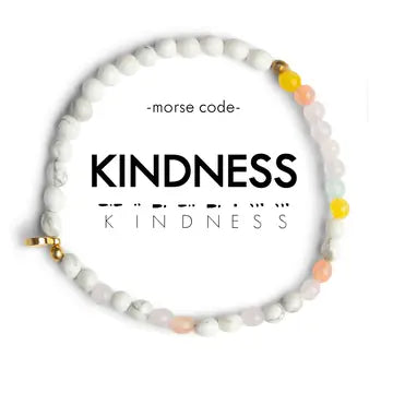 Morse Code Bracelet- Kindness
