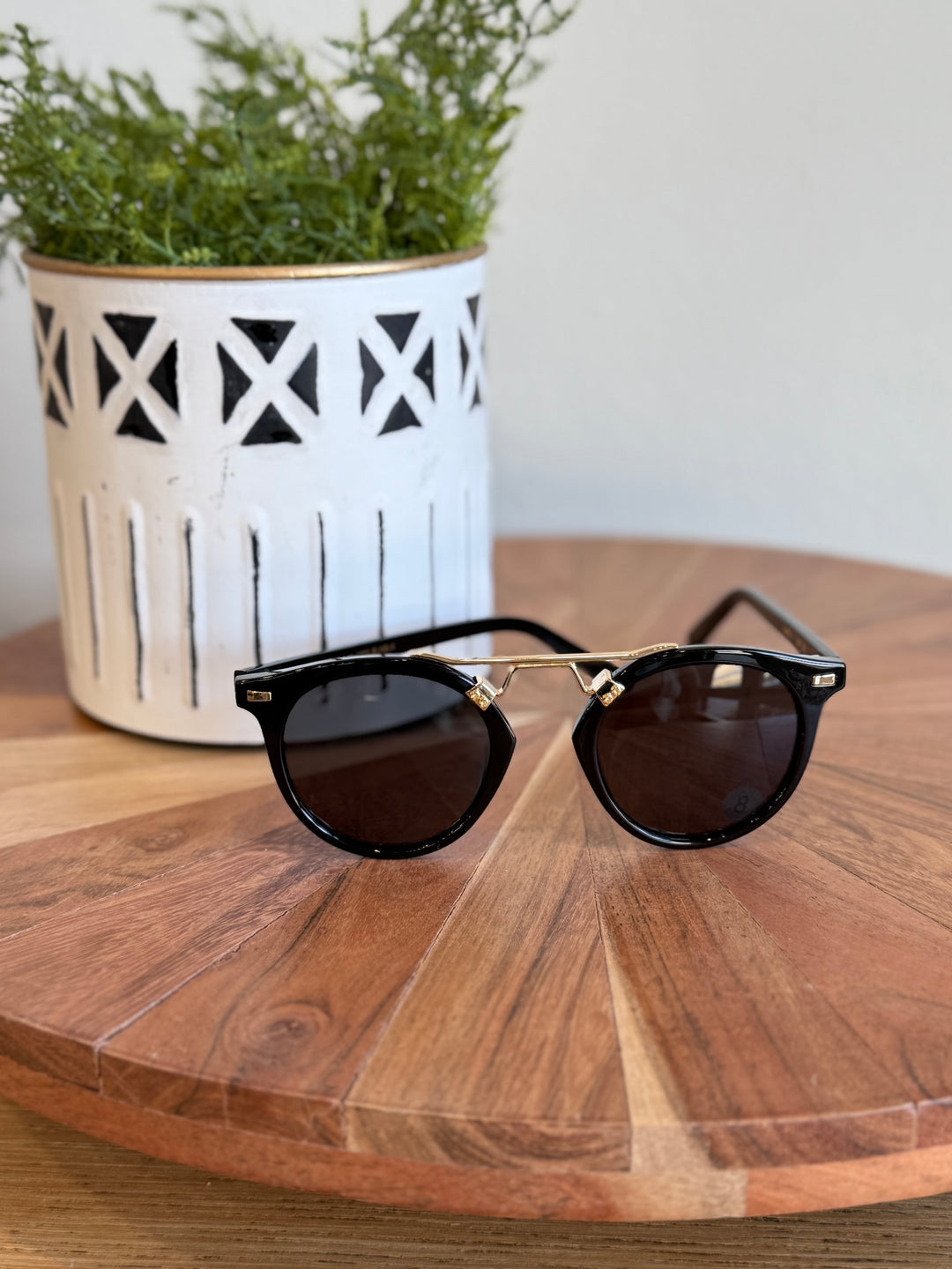 Skylar Black Polarized Sunglasses