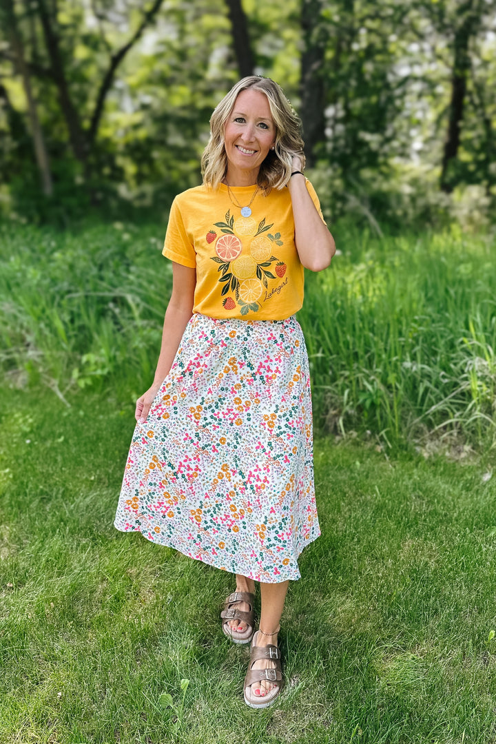 Lake Girl Citrus Tee
