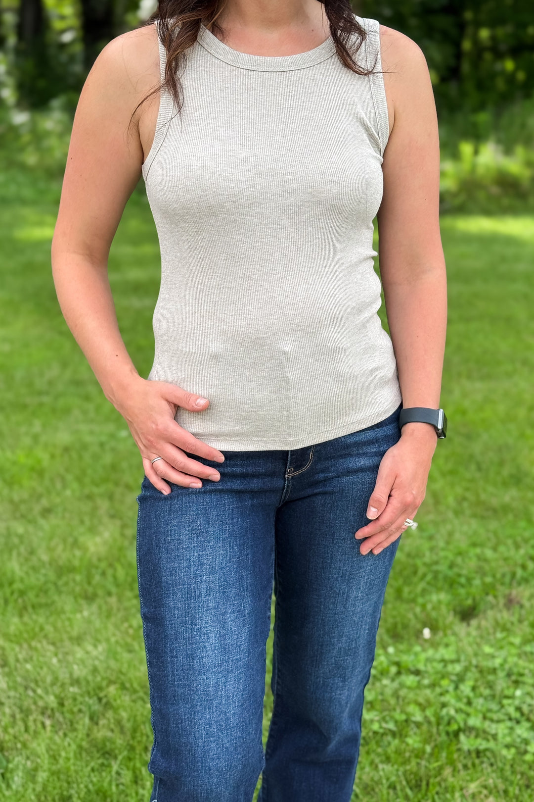 Edlin Tank- Taupe