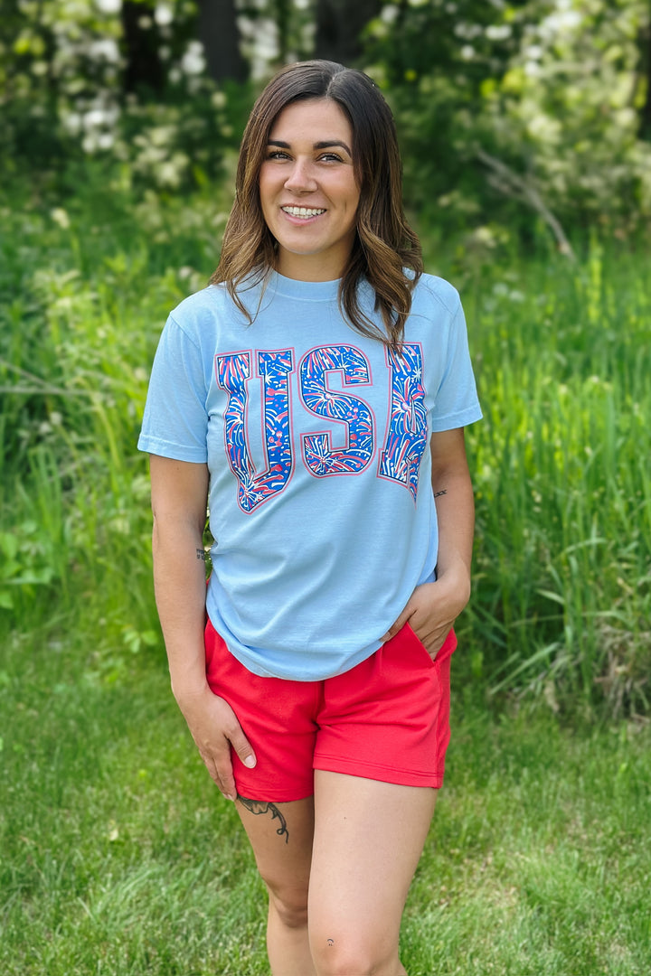 USA Fireworks Tee