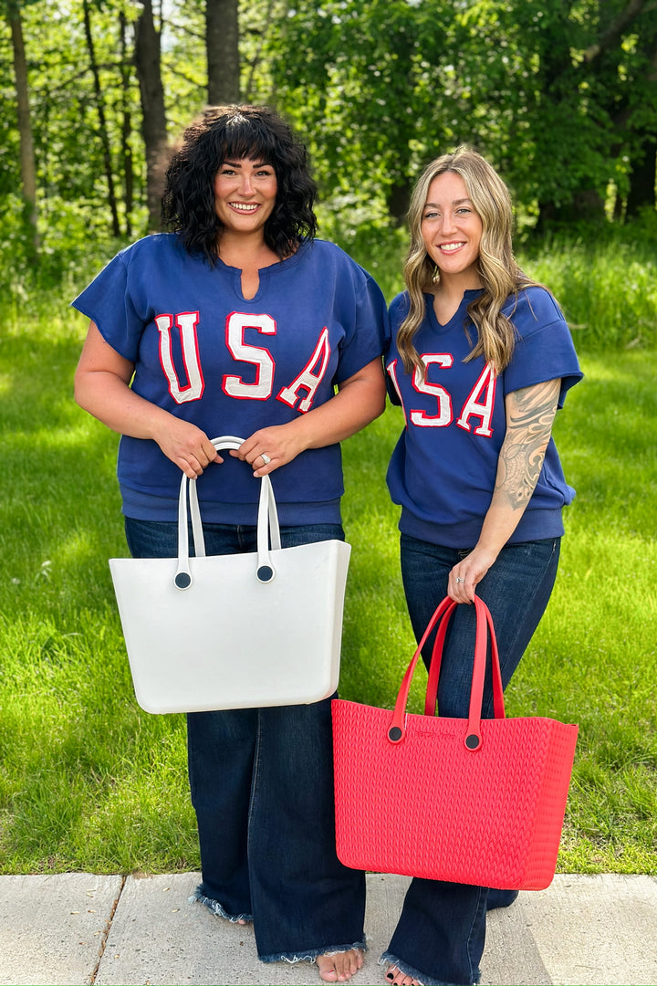 USA V-Neck