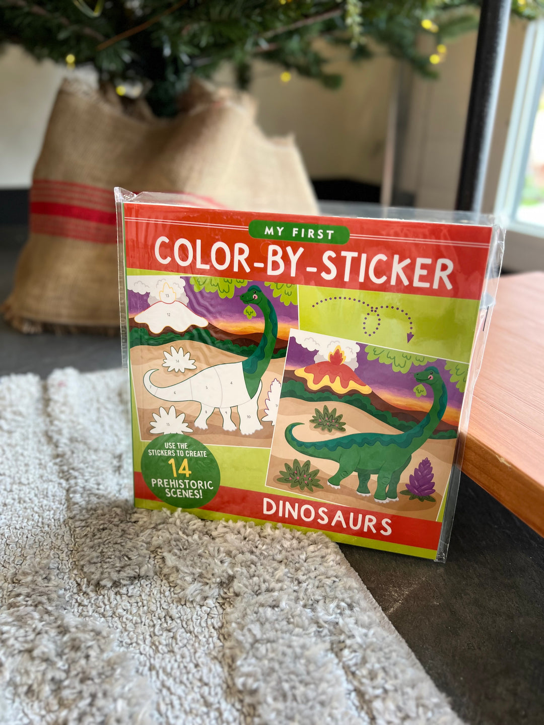 Color-by-Sticker Dinosaurs