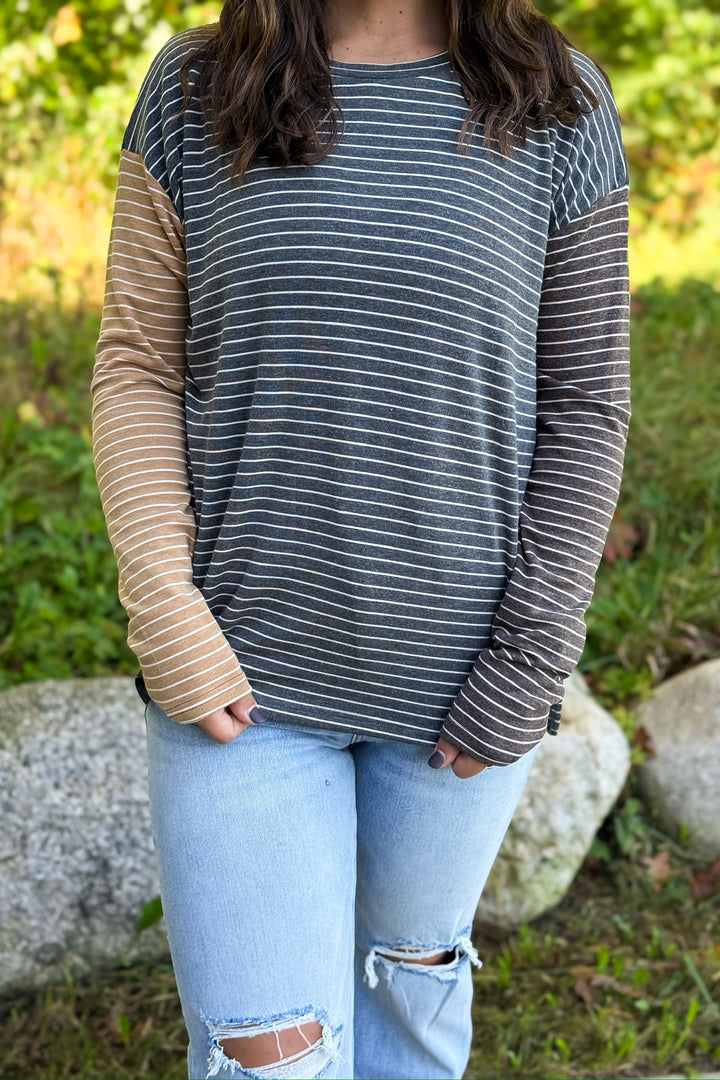 Striped Color Block