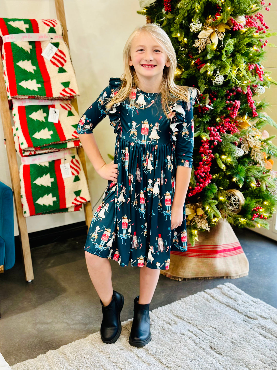 Christmas Ballet Twirl Dress