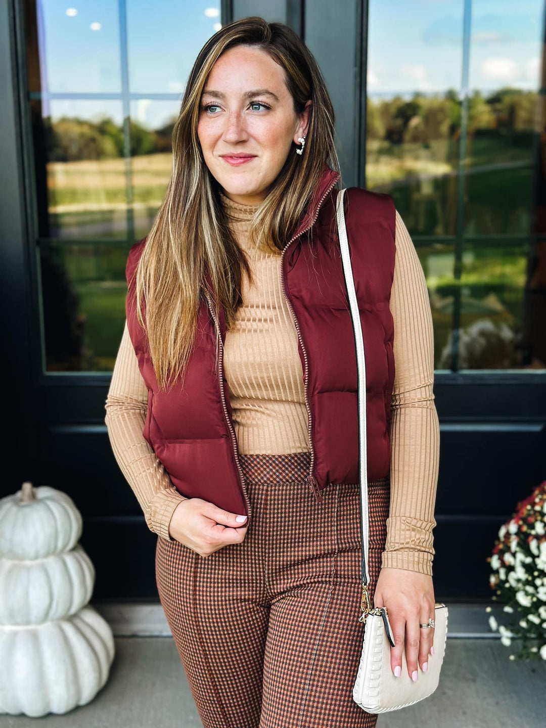 Issey Vest- Malbec