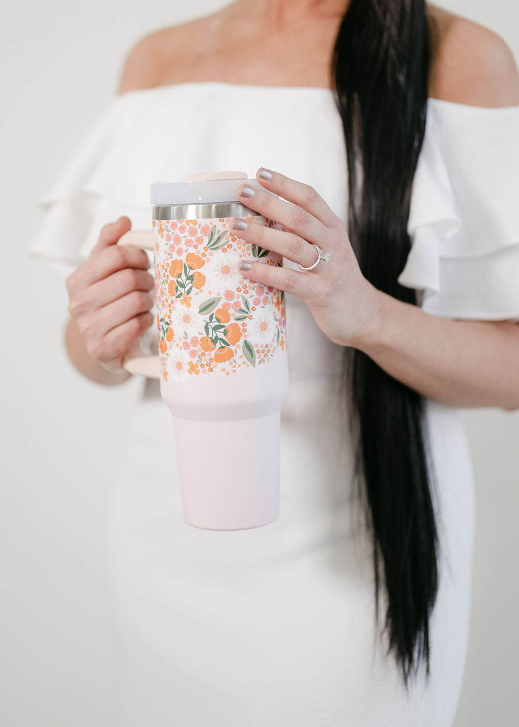 Flower Talk Tumbler