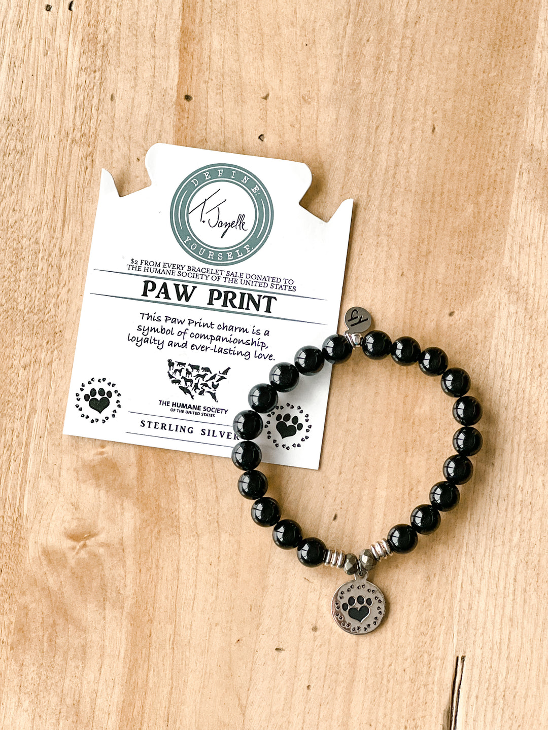 TJazelle Onyx - Paw Print