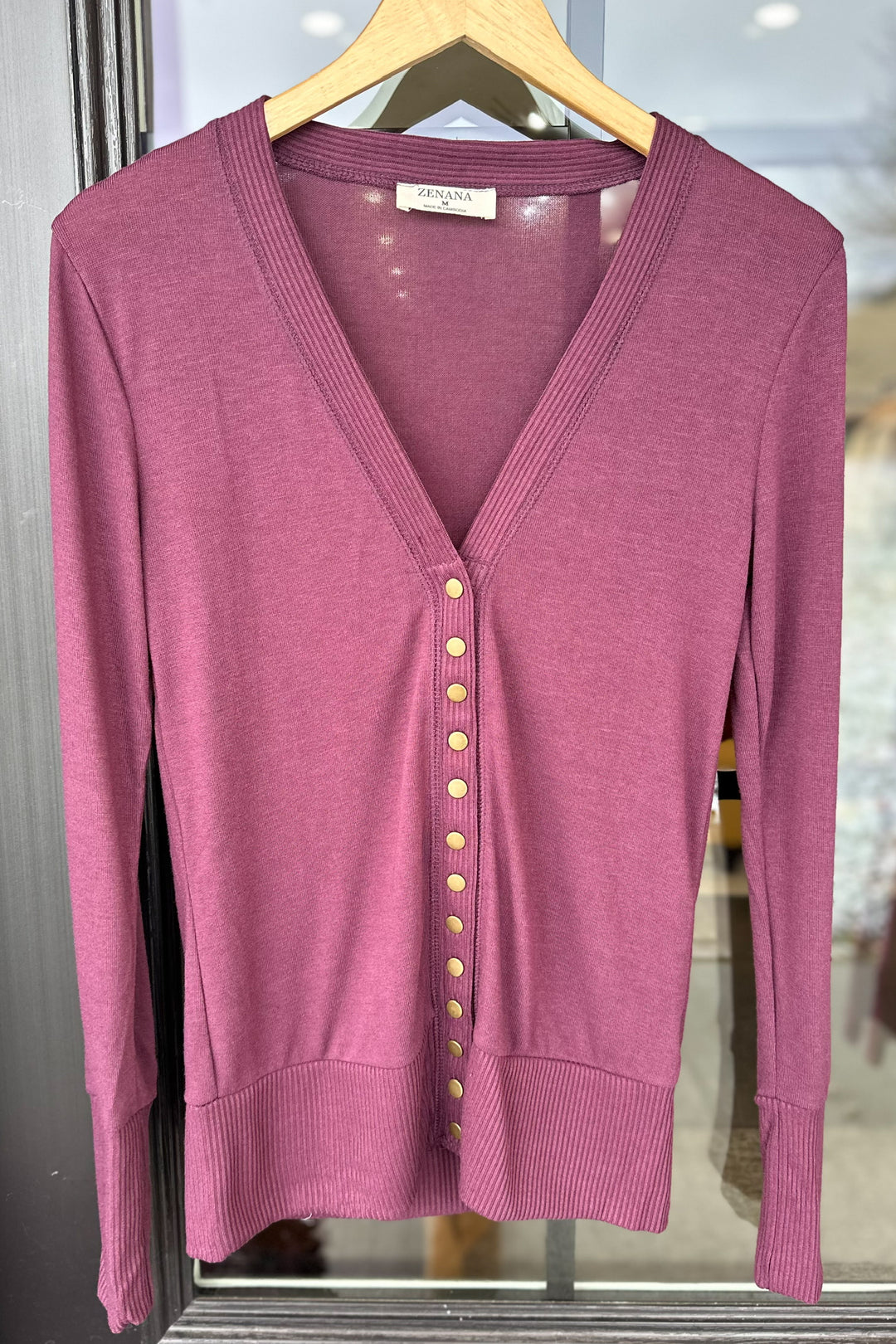 Snap Button Cardigan