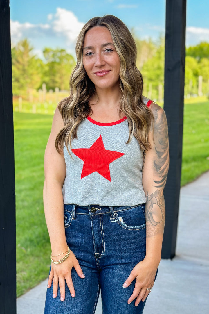 Star Tank- Red