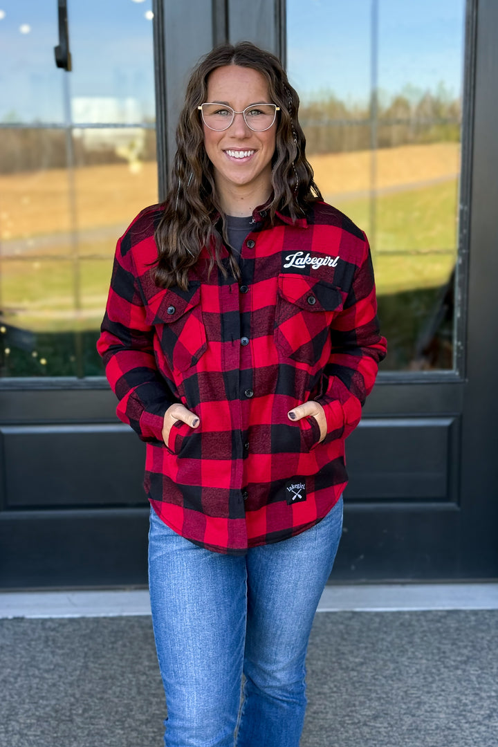 Lake Girl Plaid Shacket