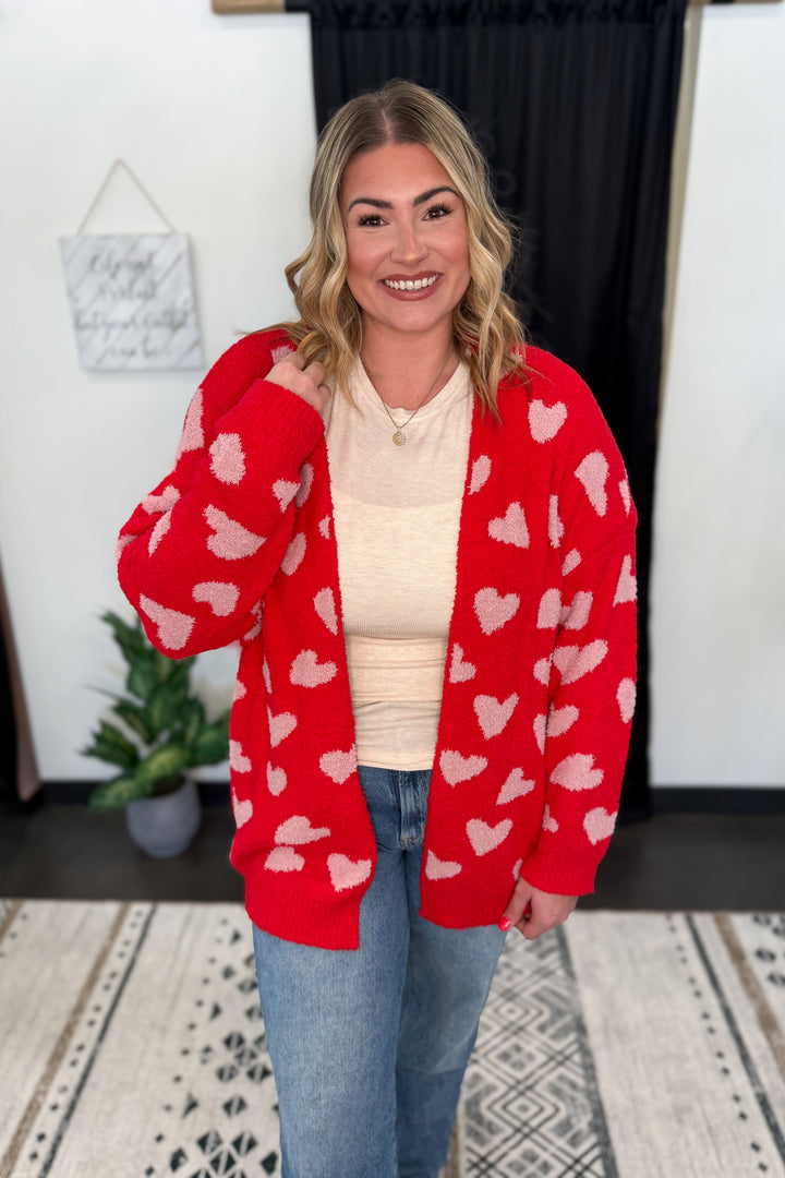 Cozy Heart Cardigan