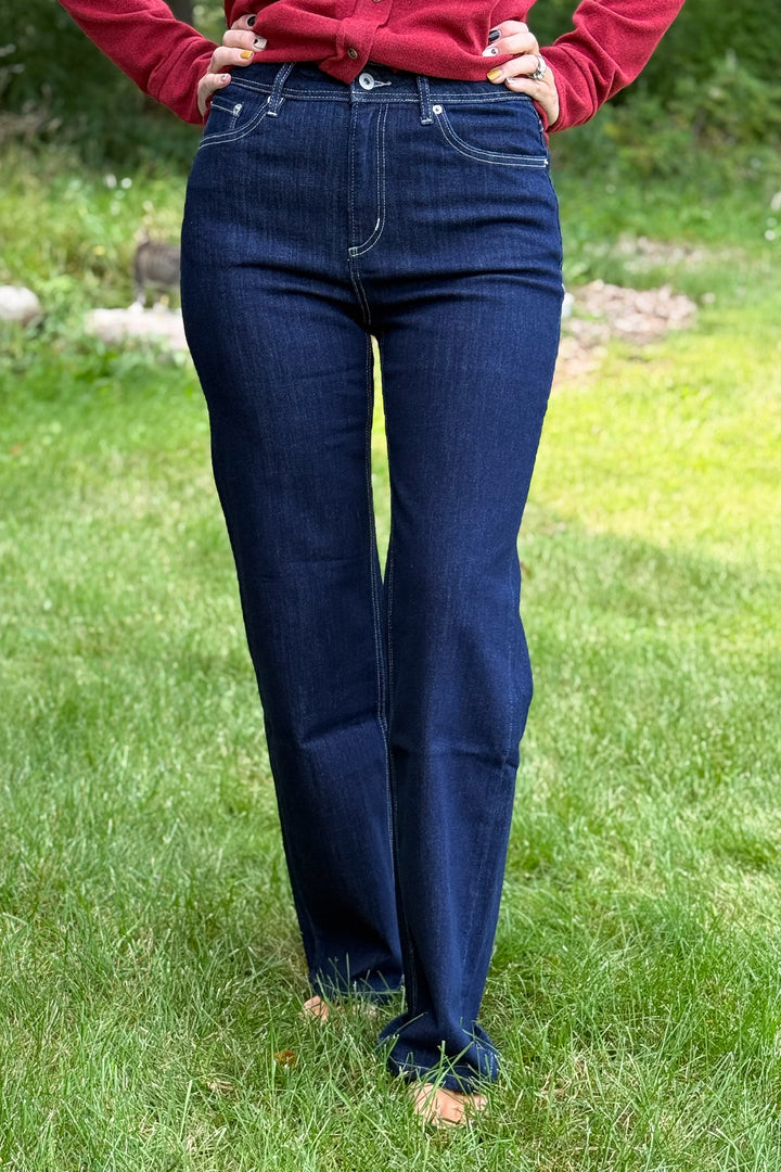 Mica Straight Leg Indigo Blue