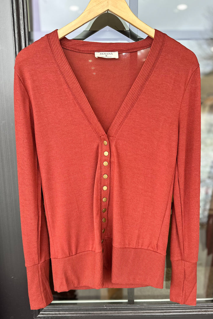 Snap Button Cardigan