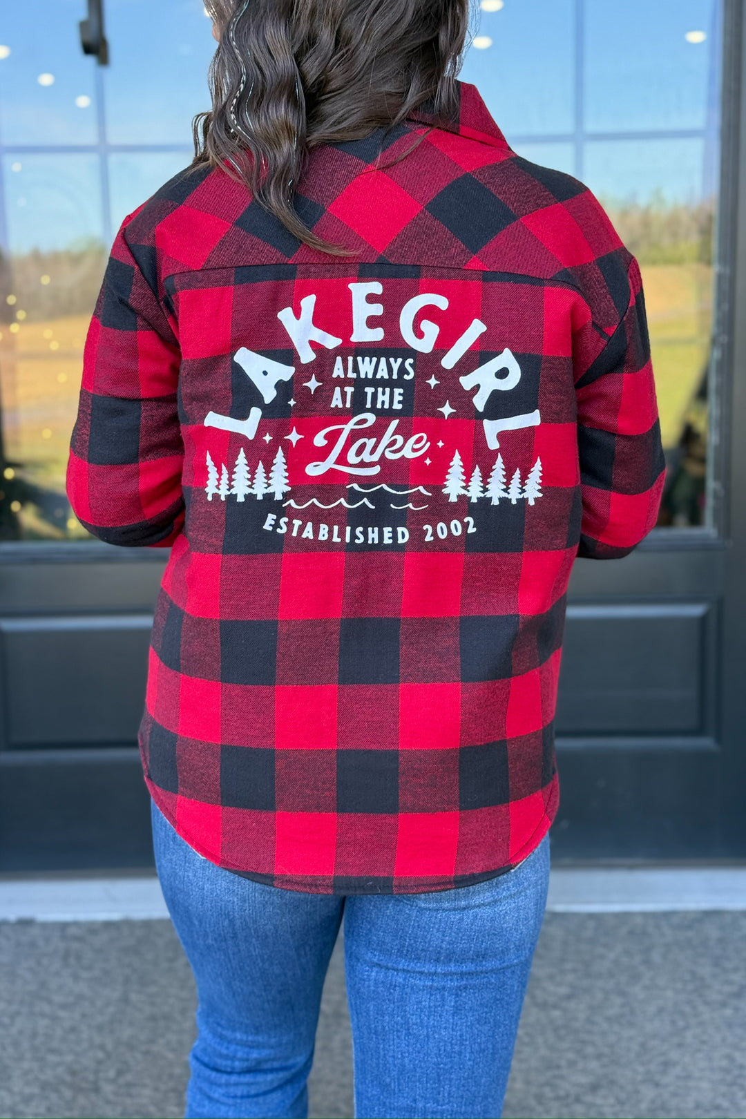 Lake Girl Plaid Shacket