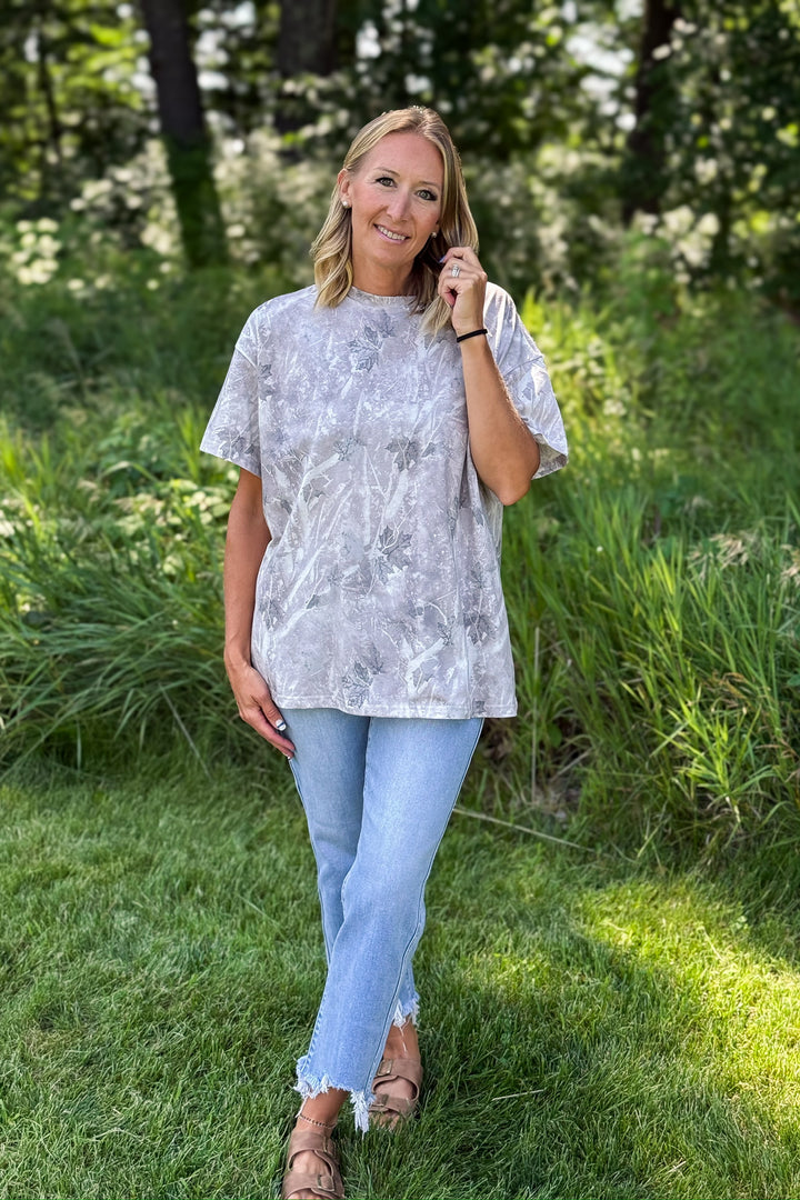 Oversized Camo Tee