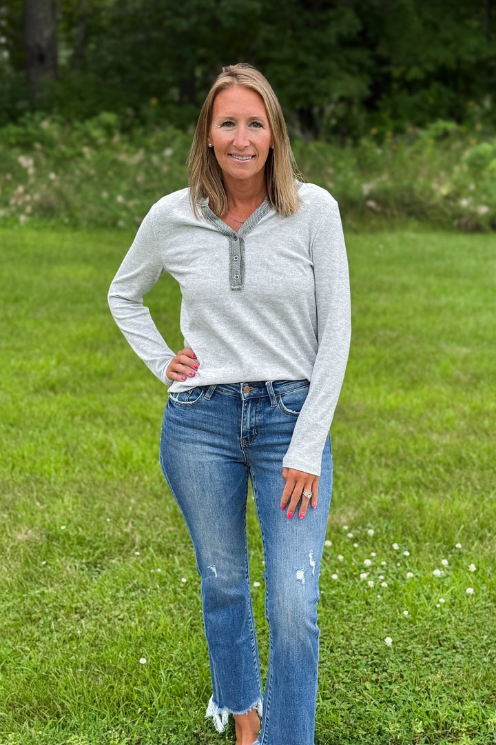 Grey Henley