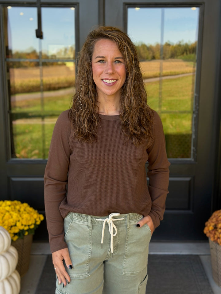 Brown Crew Thermal