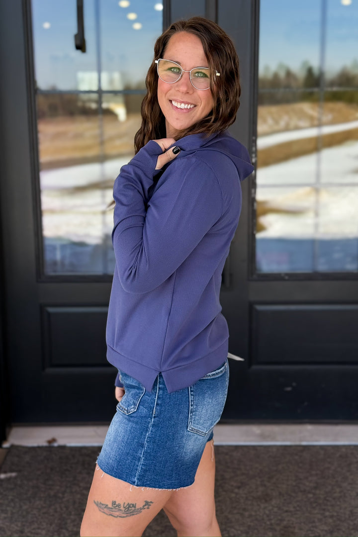 Izzy Hoodie- Blue