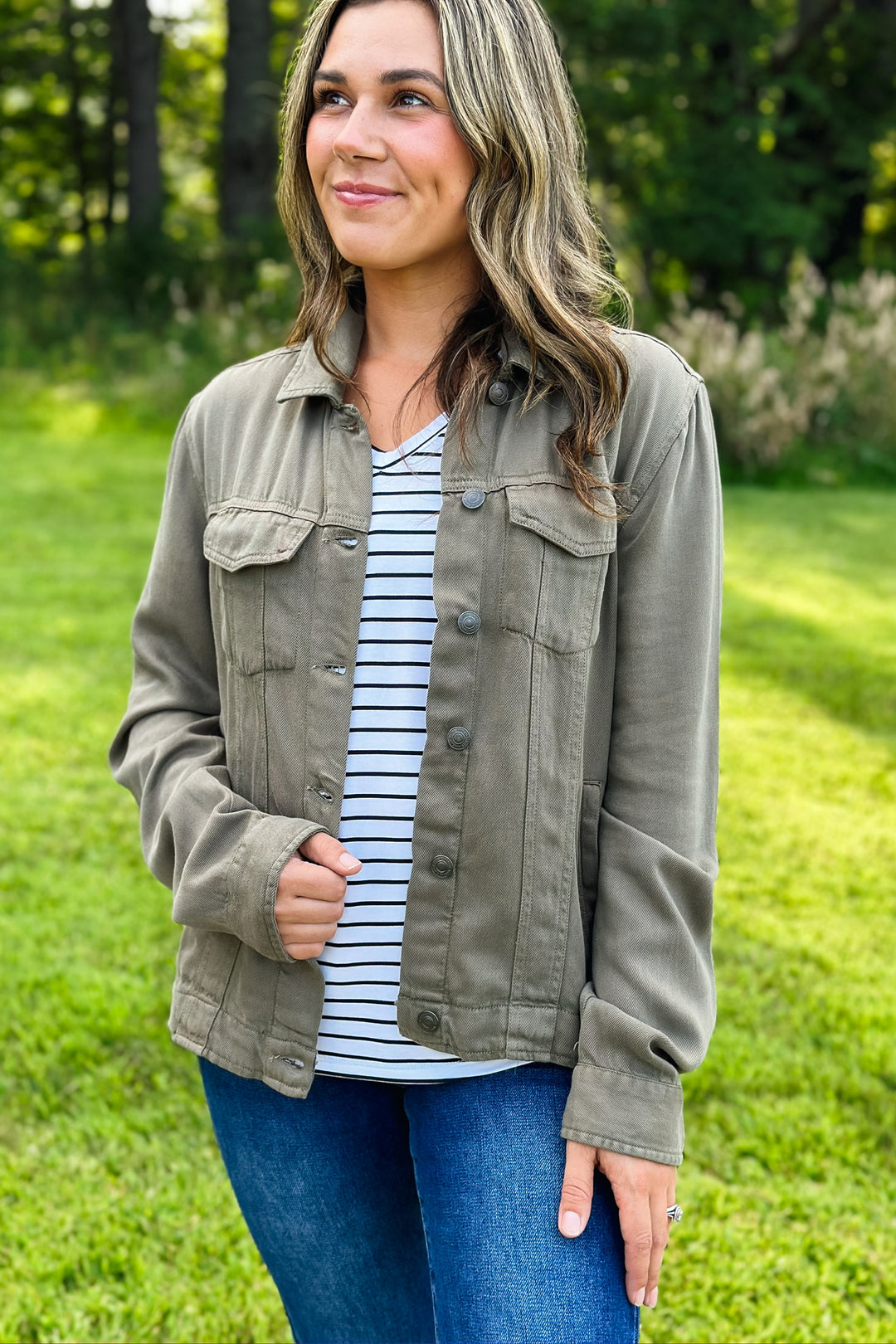 Jackie Jacket- Olive