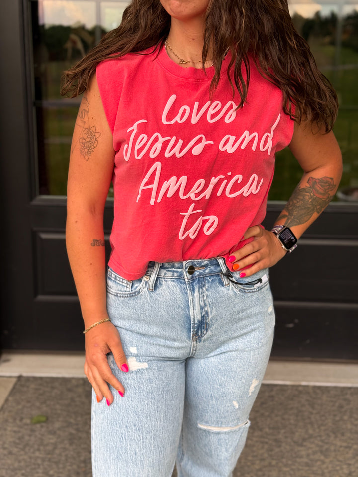 Loves Jesus & America