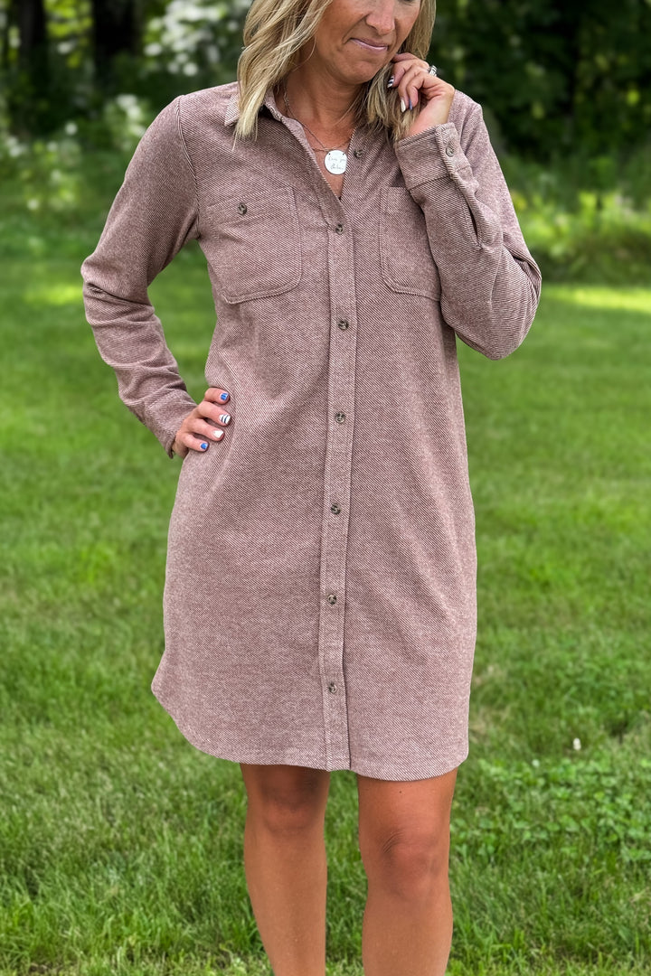 Leslie Dress- Clove