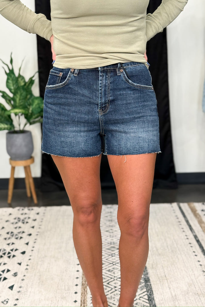 Mica Raw Hem Shorts
