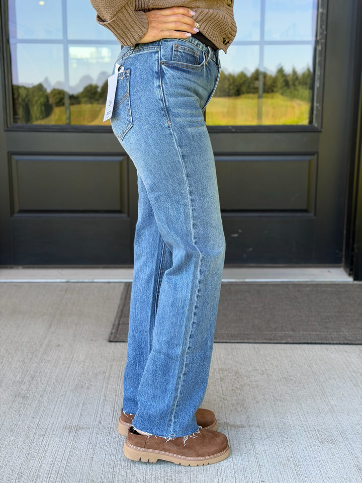 Mica Mid Rise Straight