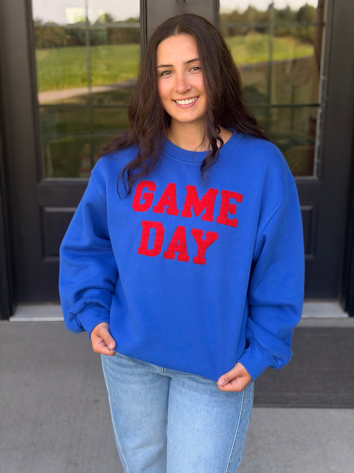 Game Day Sweatshirt- Blue