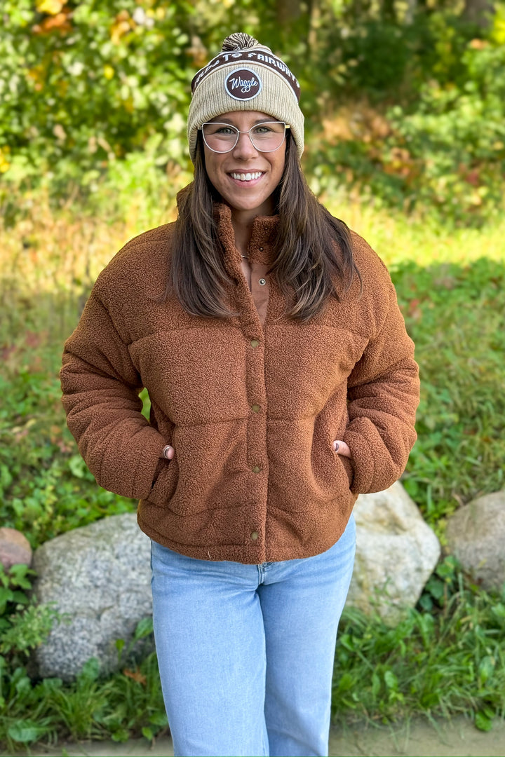 Teddy Puffer Jacket