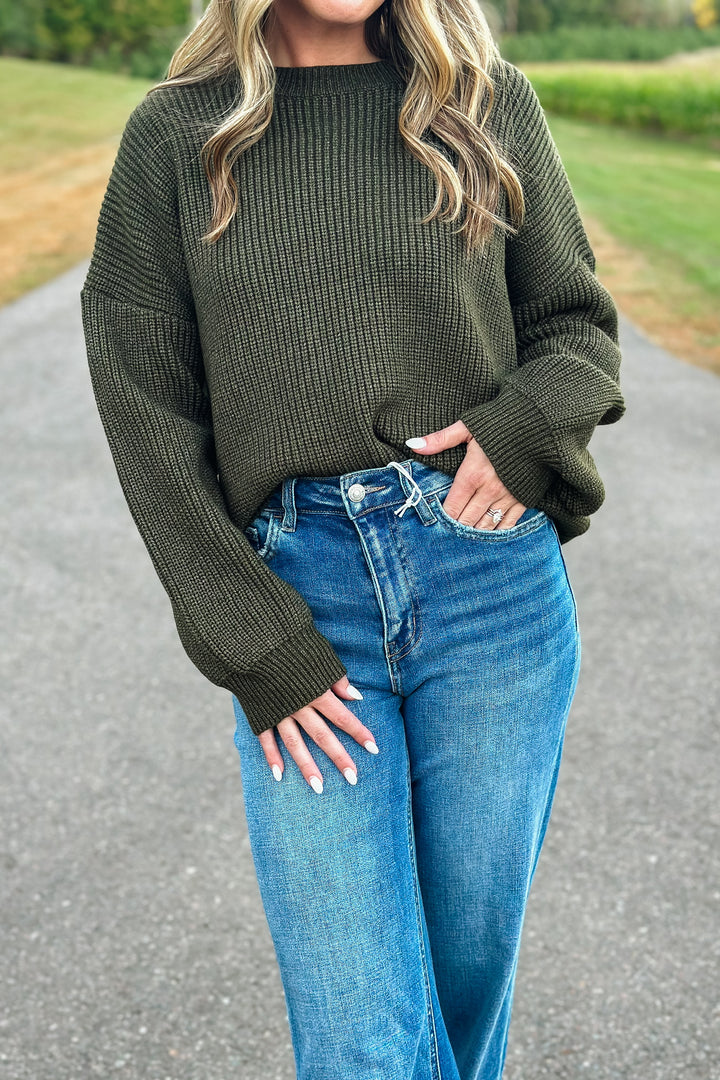 Moss Oversized Sweater