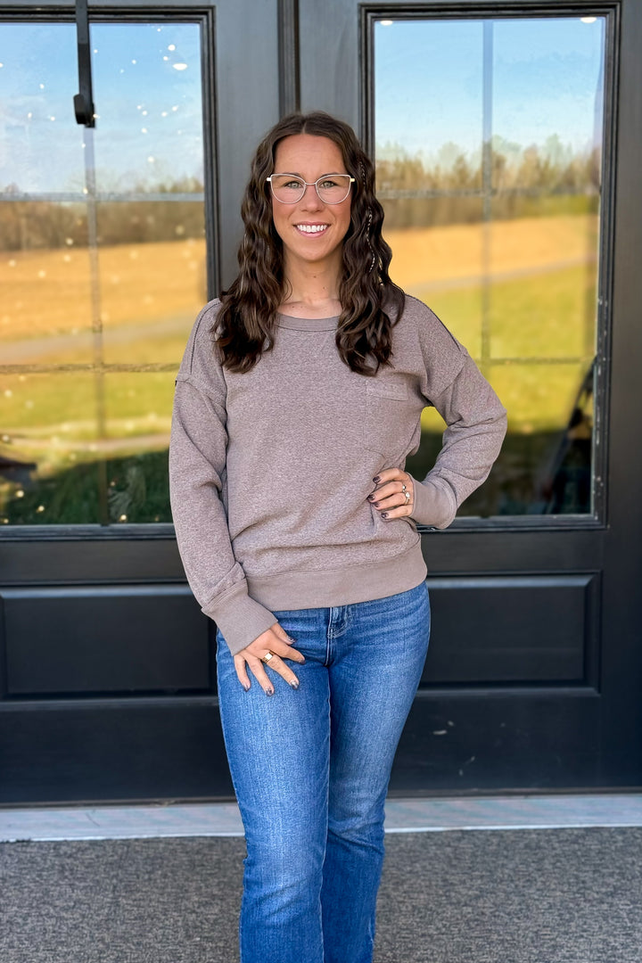 Cozy Coffee Pullover