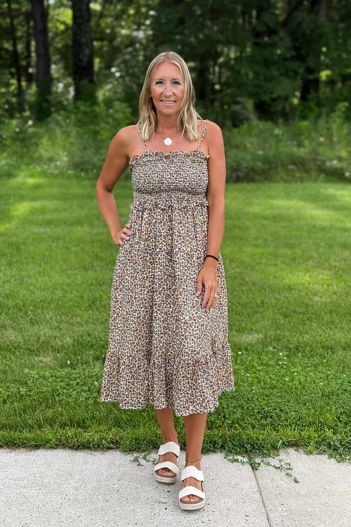 The Jones Dress Golden Harvest