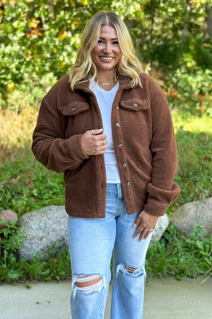 Teddy Sherpa Shacket