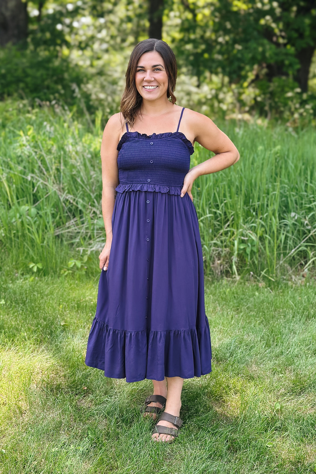 Jones Dress Blue