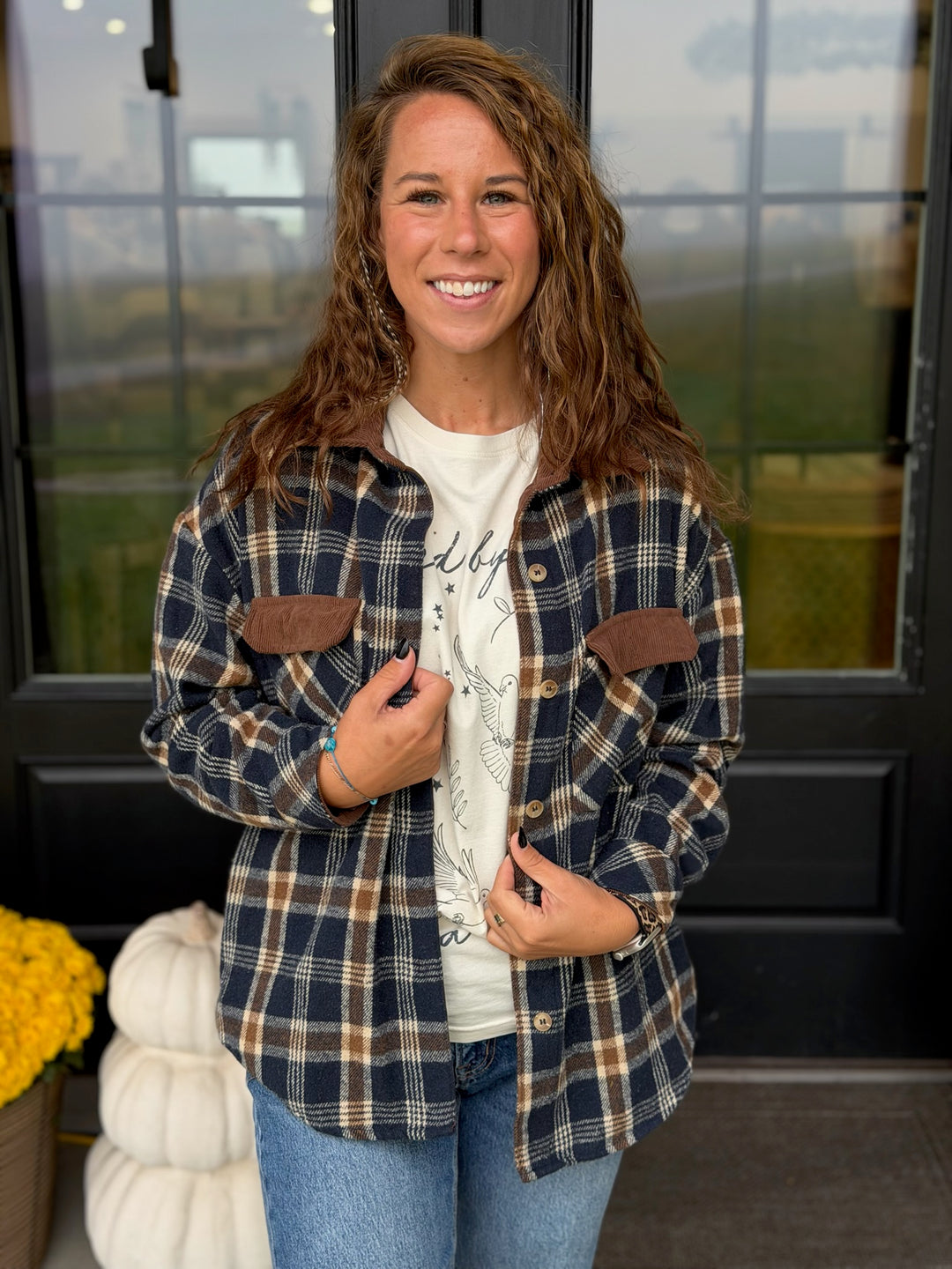 Plaid Button Up