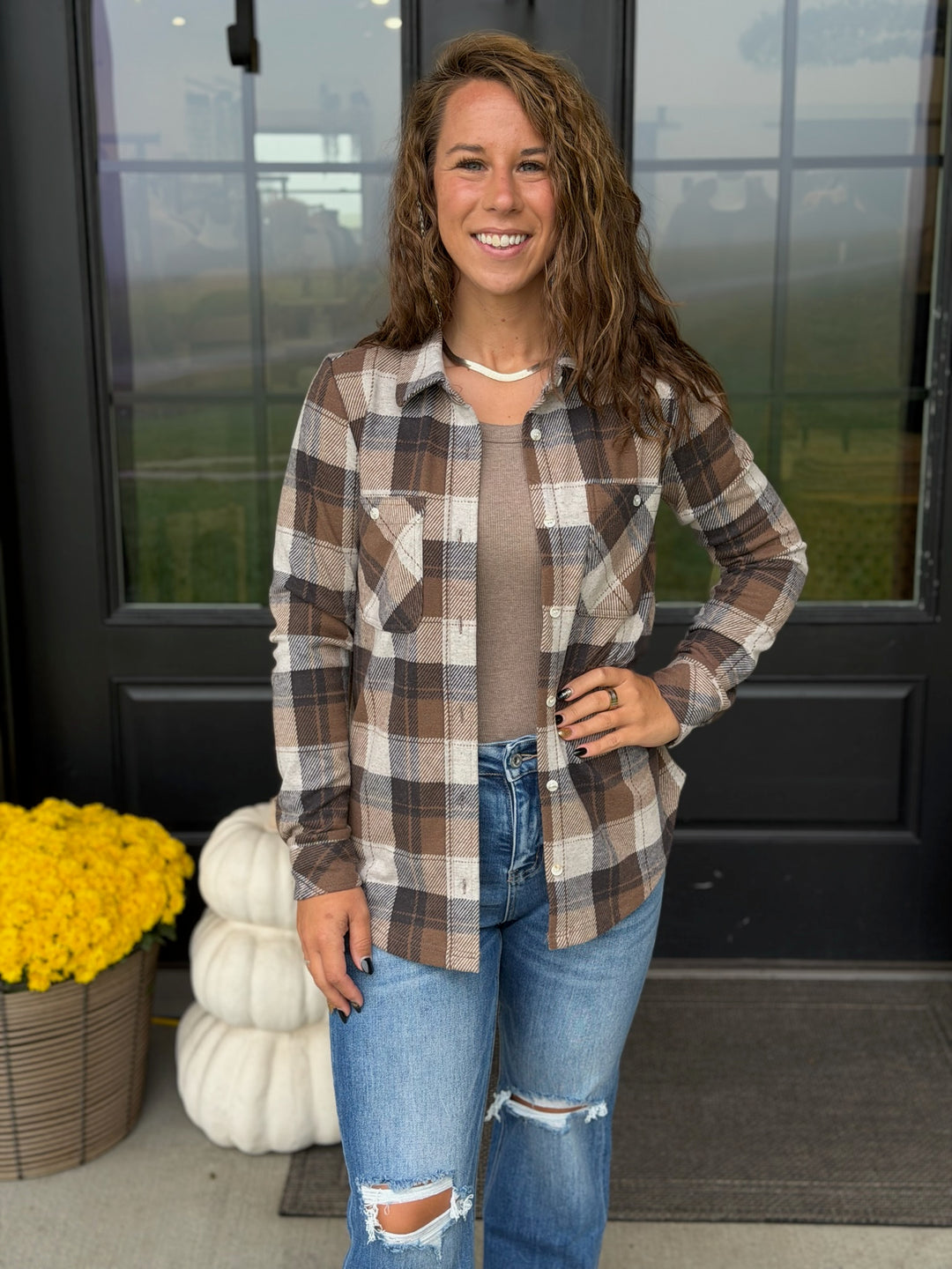 Lewis Brown Plaid