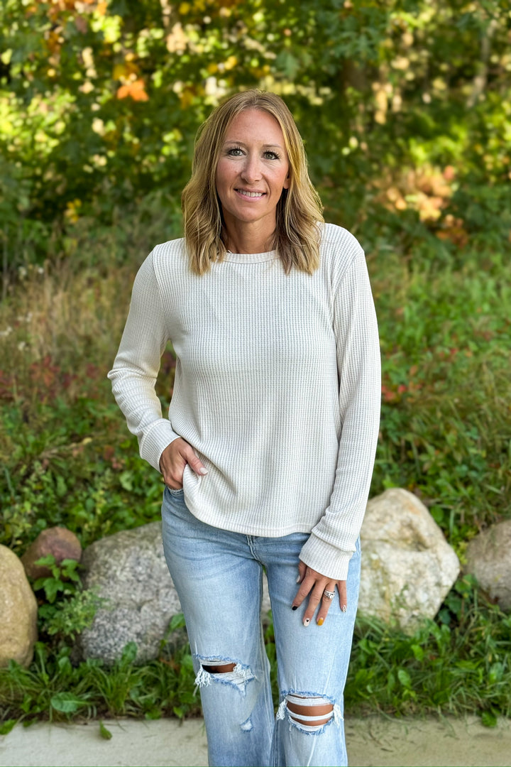 Oatmeal Waffle Long Sleeve