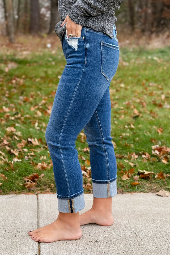 Mica Mid Rise Straight