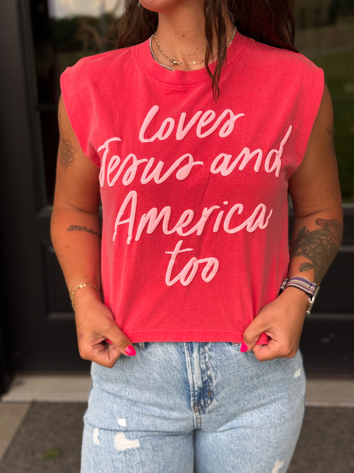 Loves Jesus & America