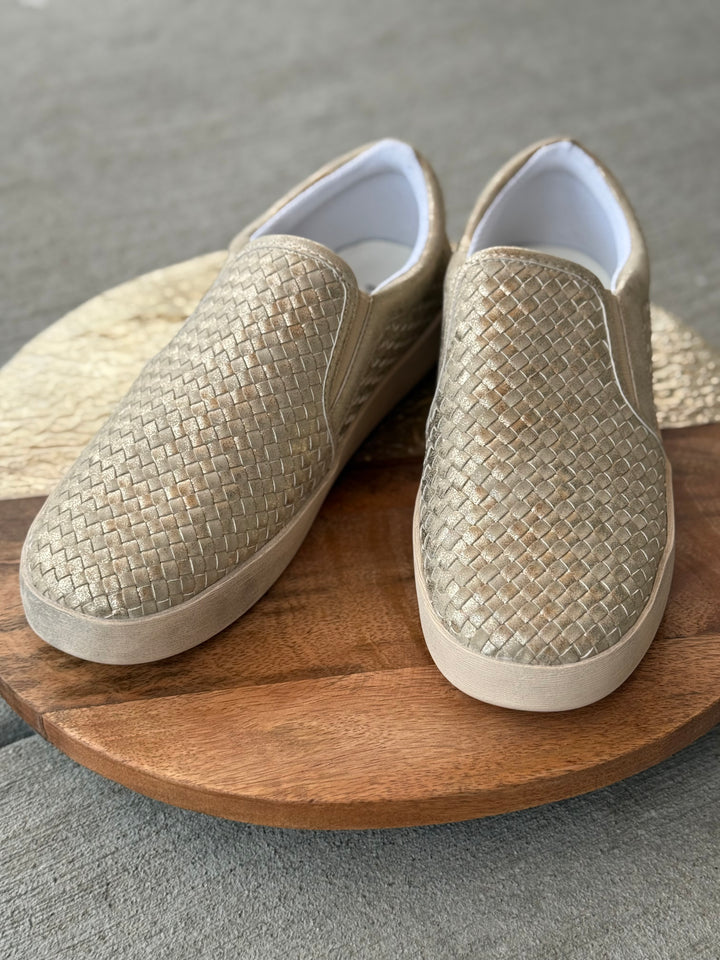 I’m Weaving Gold Slip-On