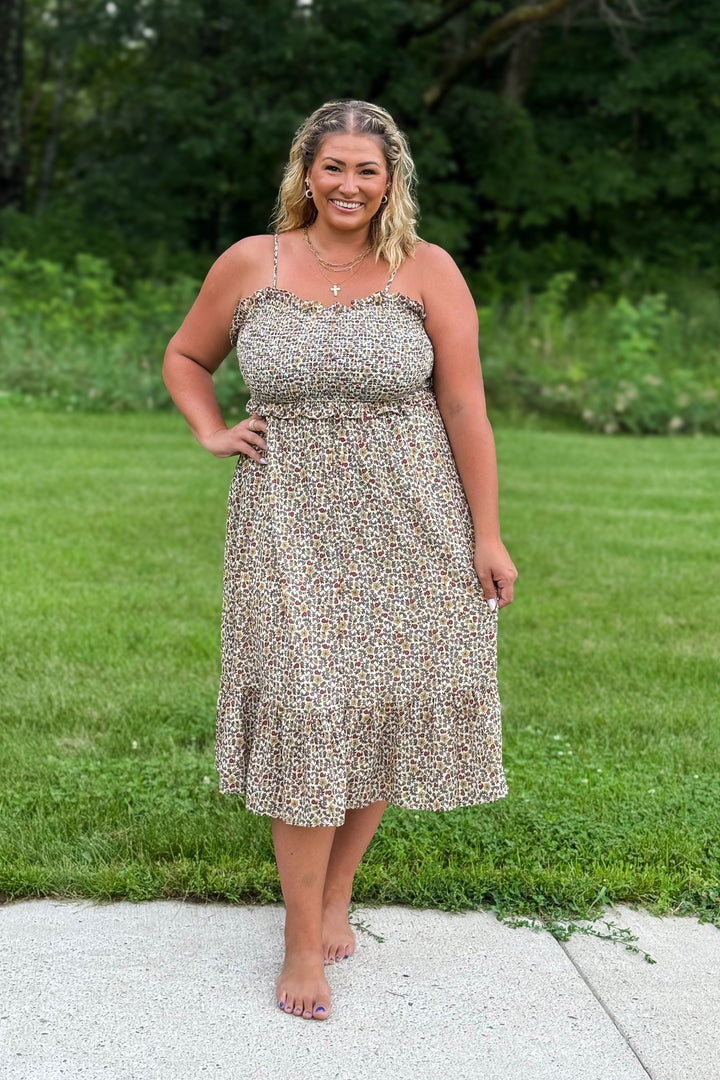 The Jones Dress Golden Harvest