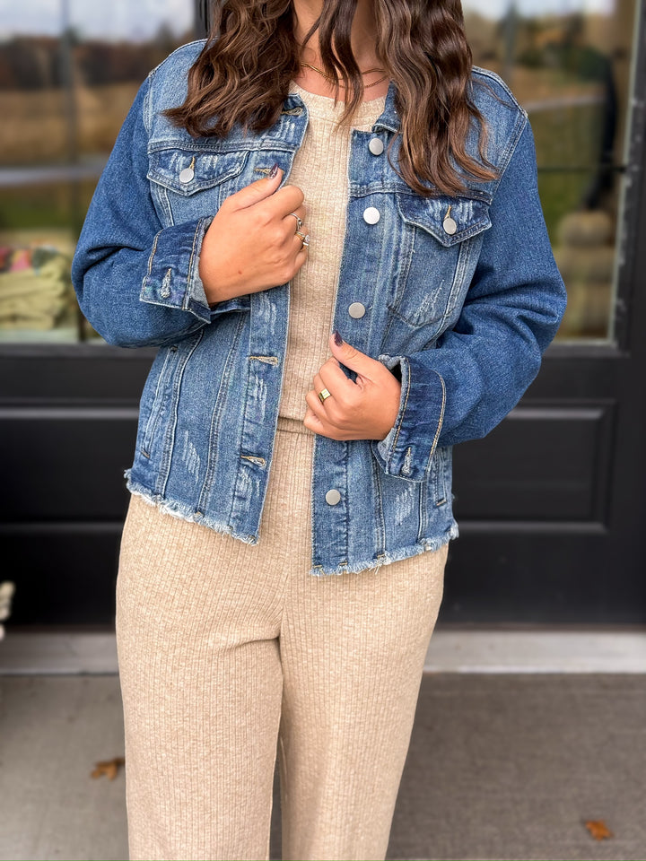 Paisley Denim Jacket