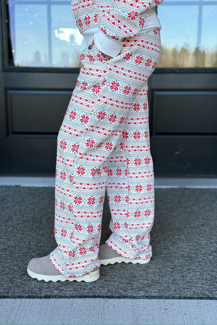 Frosted Fairisle Pants
