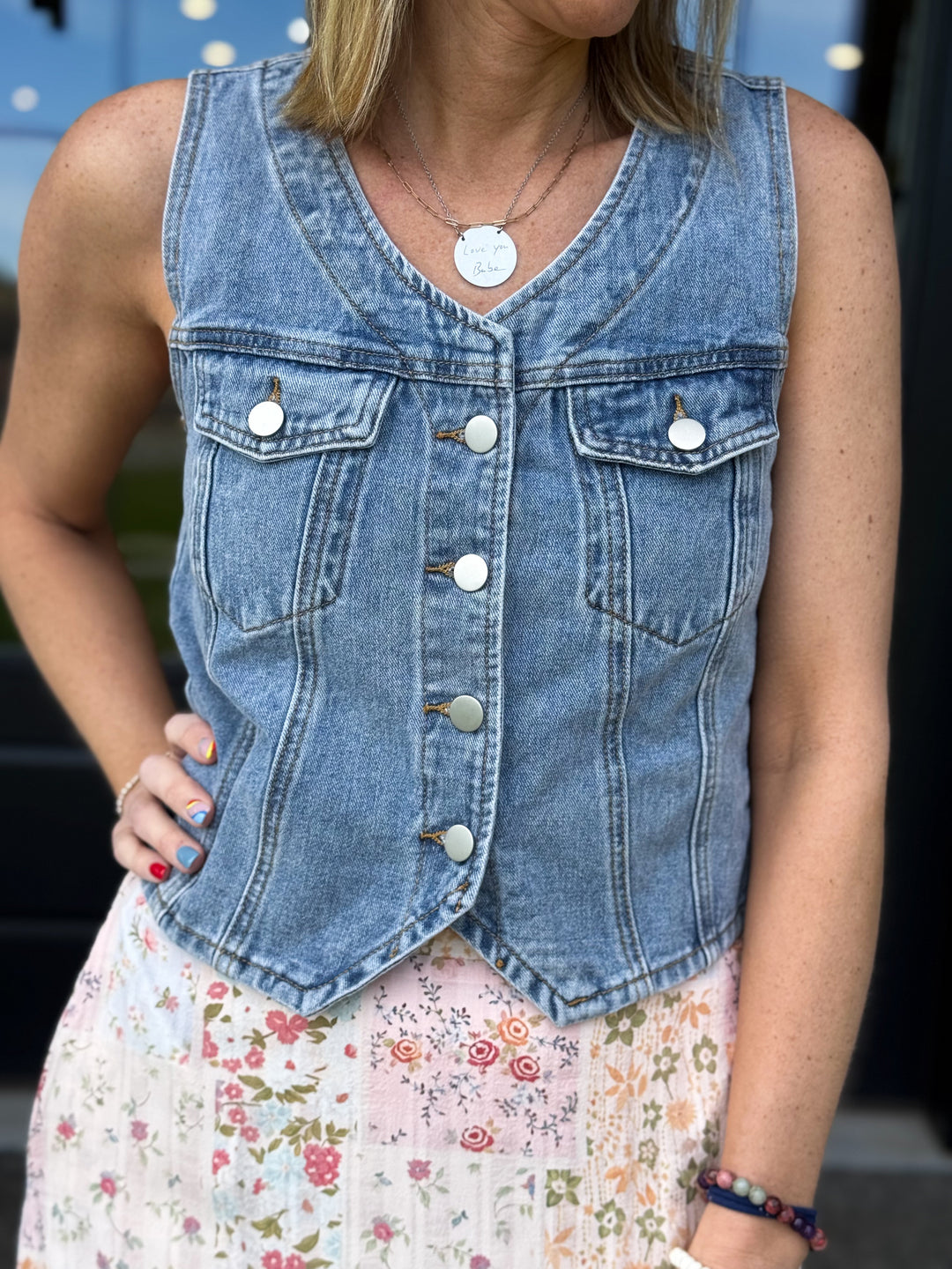 Denim Vest