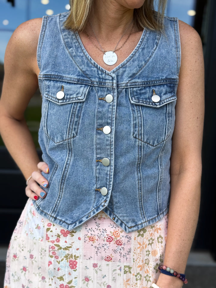 Denim Vest