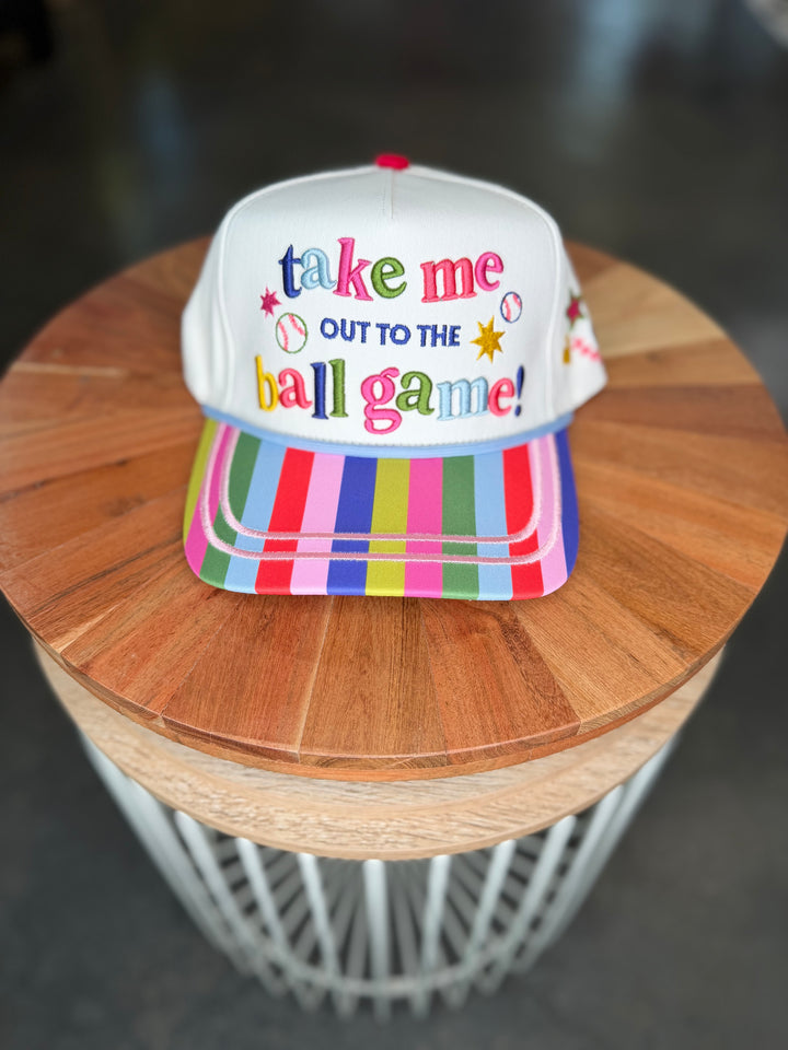 Take Me Out To The Ballgame Hat