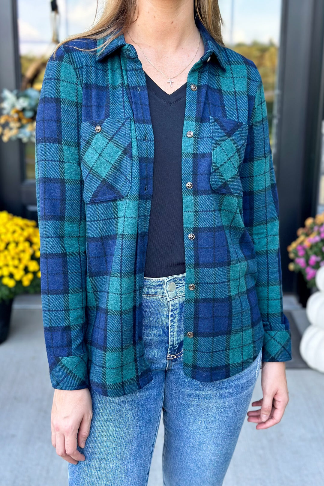 Lewis- Pine Navy Plaid