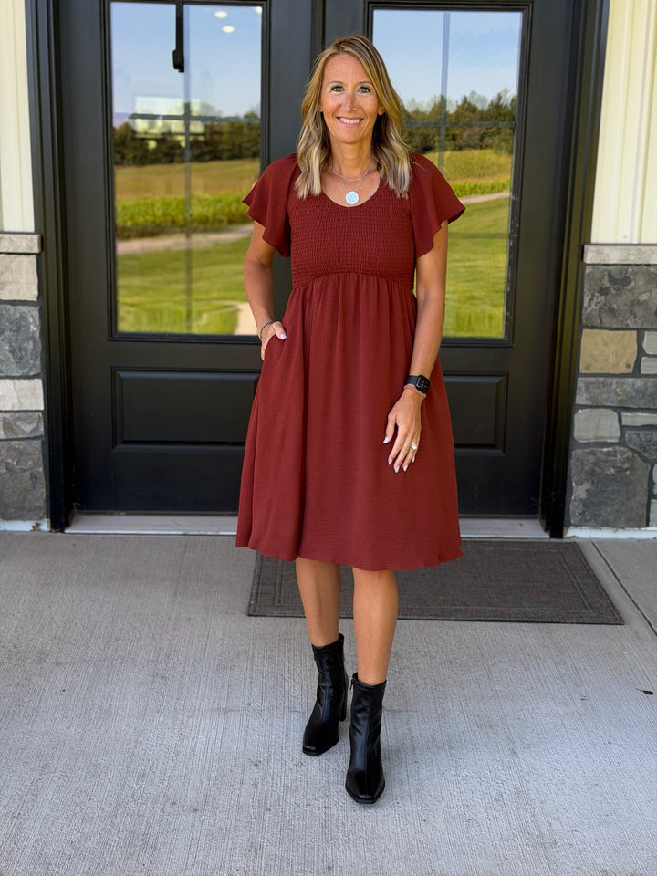 Liv Dress- Spice