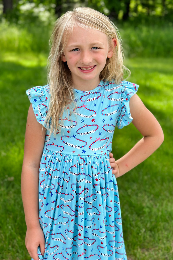 Miss Americana Flutter Dress